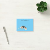 Tamandua-Cartoon-Abbildung Post-it Klebezettel (Büro)