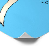 Tamandua-Cartoon-Abbildung Poster (Ecke)