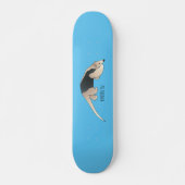 Tamandua-Cartoon-Abbildung Skateboard (Vorne)