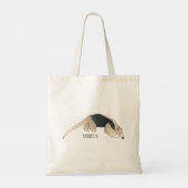 Tamandua-Cartoon-Abbildung Tragetasche (Rückseite)