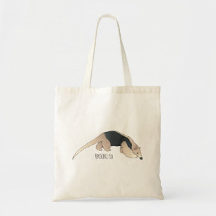 Tamandua-Cartoon-Abbildung Tragetasche