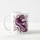 Tamandua oder Baumanteater-Grafik-Tasse Kaffeetasse (Links)