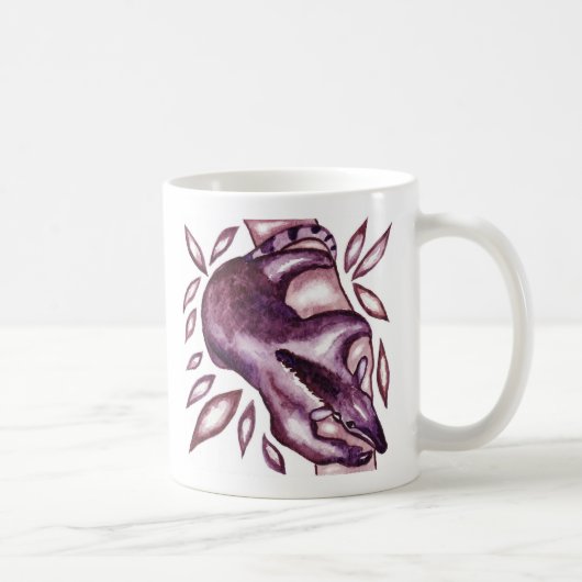 Tamandua oder Baumanteater-Grafik-Tasse Kaffeetasse (Rechts)