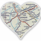 Tamaqua PA Aufkleber (Vorderseite)