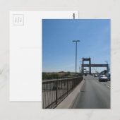 Tamar Bridge - Kornische Grenze Postkarte (Vorne/Hinten)