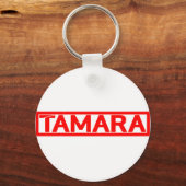 Tamara-Briefmarke Schlüsselanhänger (Vorderseite)