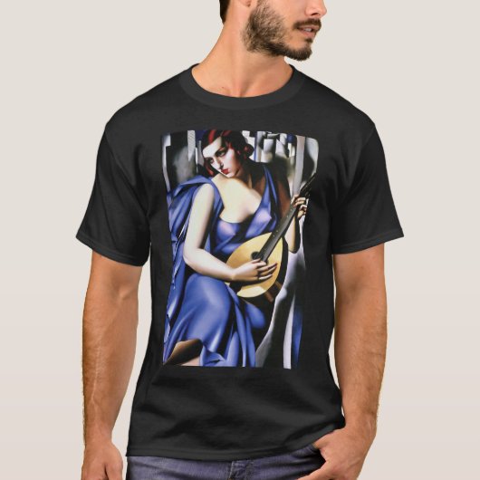 Tamara De Lempicka - Der klassische Musiker T - Sh T-Shirt (Vorderseite)