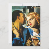 Tamara de Lempicka - Einladung "Idylle" (Rückseite)