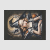 Tamara De Lempicka Tribut - Die Hexe Seidenpapier (Vorderseite)