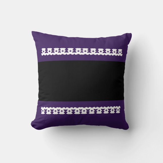 Tamara High Contrast Modern Kissen (Vorderseite)