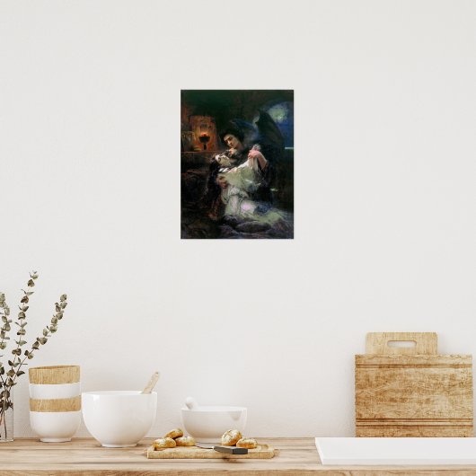 Tamara und Demon Poster (Küche)