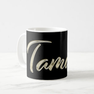 Tamara white gold Handwriting Tasse Kaffeetasse