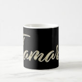 Tamara white gold Handwriting Tasse Kaffeetasse (Mittel)