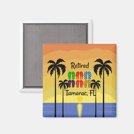 Tamarac, FL Magnet (Vorderseite/Rückseite)