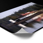 Tamarack Island Poster (Ecke)