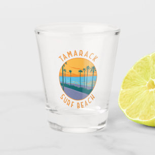 Tamarack Surf Beach Locarno Vintag Schnapsglas