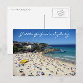 Tamarama-Grüße Postkarte (Vorne/Hinten)