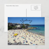 Tamarama-Strand Postkarte (Vorne/Hinten)
