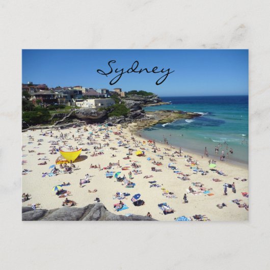 Tamarama-Strand Postkarte (Vorderseite)