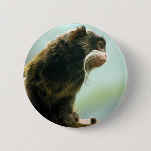 Tamarin-Affe Button (Vorderseite)