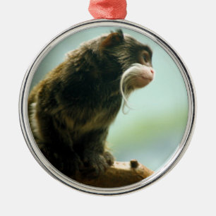 Tamarin-Affe Ornament Aus Metall
