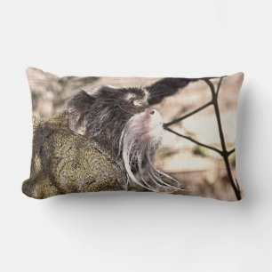 TAMARIN MONKEY THROW PILLOW LENDENKISSEN