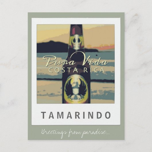 Tamarindo Beach Costa Rica Postkarte (Vorderseite)
