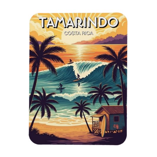 Tamarindo Costa Rica Magnet (Vertikal)