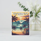 Tamarindo Costa Rica Postkarte (Stehend Vorderseite)