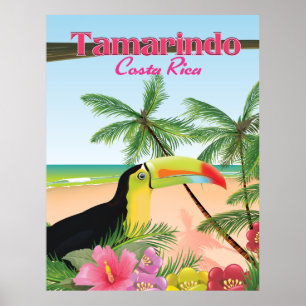 Tamarindo Costa Rica Strandurlaub Poster