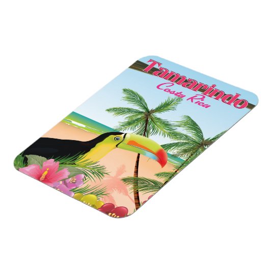 Tamarindo Costa Rica Strandurlaub Poster Magnet (Linke Seite)