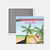 Tamarindo Costa Rica Strandurlaub Poster Magnet (Vorderseite/Rückseite)