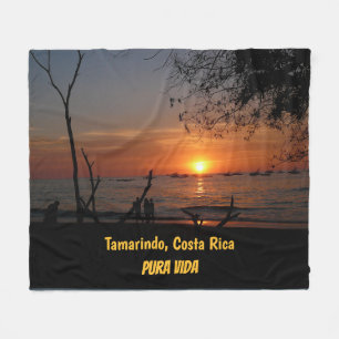 Tamarindo Sunset Fleecedecke