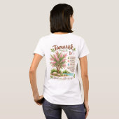 Tamarisk Rest Capybara Botanical Bible Shirt – Cut (Schwarz voll)