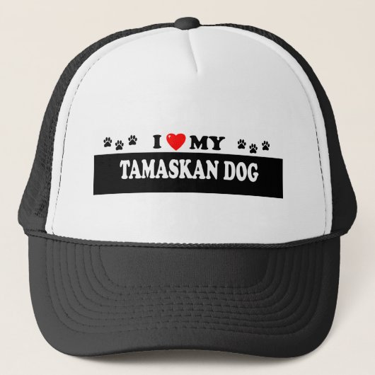 TAMASKAN HUND TRUCKERKAPPE (Vorderseite)