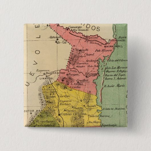 Tamaulipas, Mexiko Button (Vorderseite)