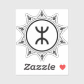 Tamazgha - Das Land Amazighs Vinyl Sticker (Blatt)