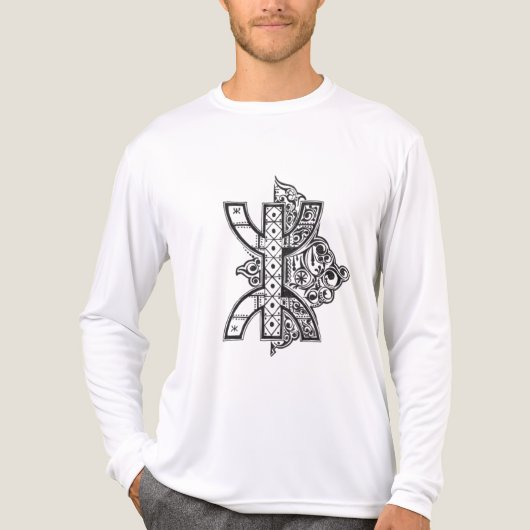 Tamazight💀 Tri-Blend Shirt (Vorderseite)
