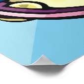 Tamborine und Maraccas Poster (Ecke)