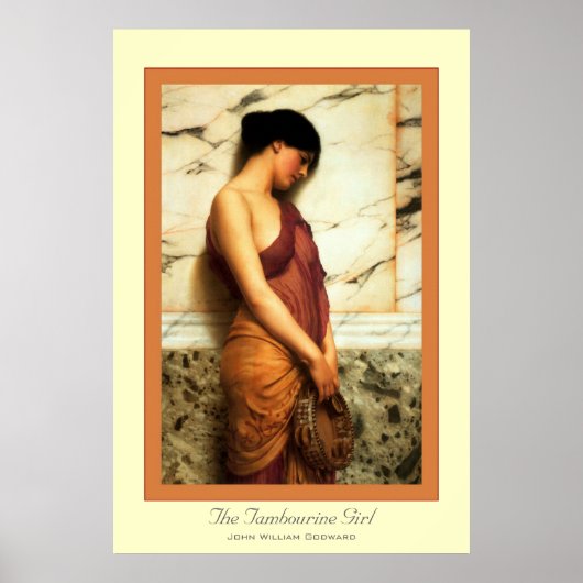 Tambourine Girl Poster (Vorne)