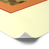 Tambourine Girl Poster (Ecke)