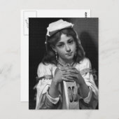 Tambourine Girl Postkarte (Vorne/Hinten)