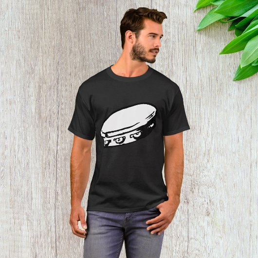Tambourine Illustration Mens T - Shirt