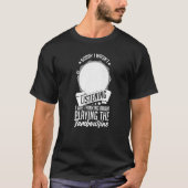 Tambourine Instrument Drum Player Music Beginner L T-Shirt (Vorderseite)