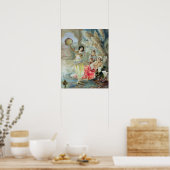 Tambourine (mit g/c auf Papier) Poster (Küche)