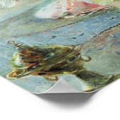 Tambourine (mit g/c auf Papier) Poster (Ecke)