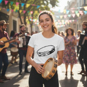 Tambourine Womens T - Shirt