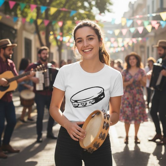 Tambourine Womens T - Shirt