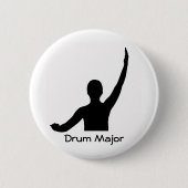 Tambourmajor Button (Vorderseite)