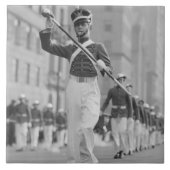 Tambourmajor Fliese (Vorderseite)